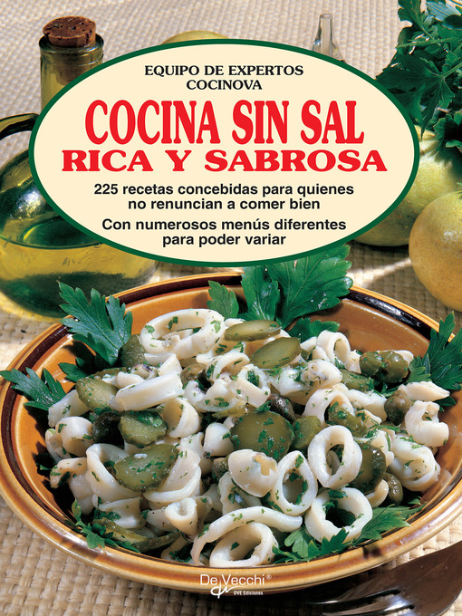 Title details for Cocina sin sal rica y sabrosa by Equipo de expertos Cocinova - Available